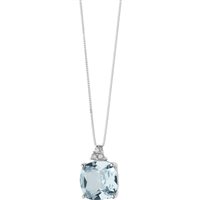 Collana Comete Donna Fantasia Di Topazio in Oro Diamante GLB1348 - GLB1348
